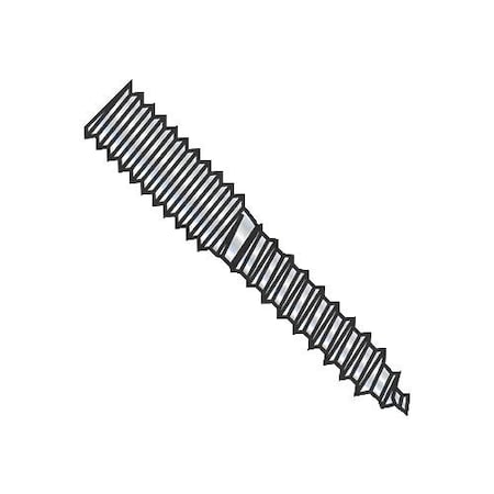 Usa Industrials Hanger Bolt, Zinc Plated Steel, 8-32 x 1-3/4 in. BULK-BOLT-2452